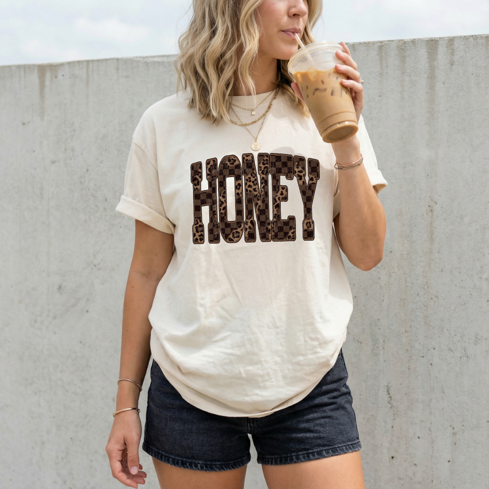 Leopard Honey Tee | Laree Ranch