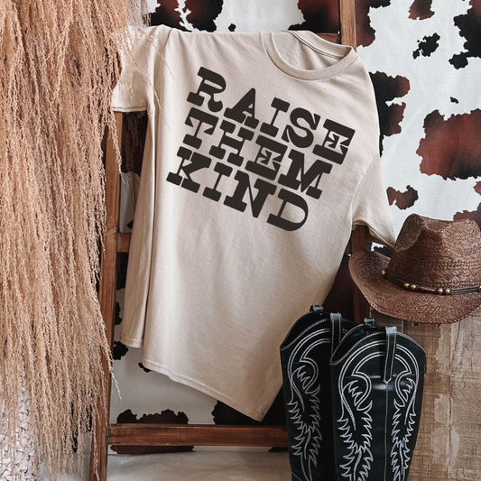 Raise Them Kind Adult Tee | Laree Ranch