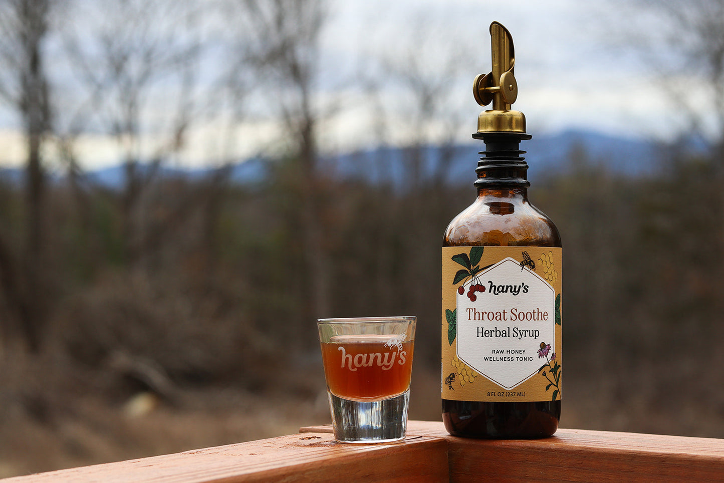 Throat Soothe Herbal (Oxymel) Syrup