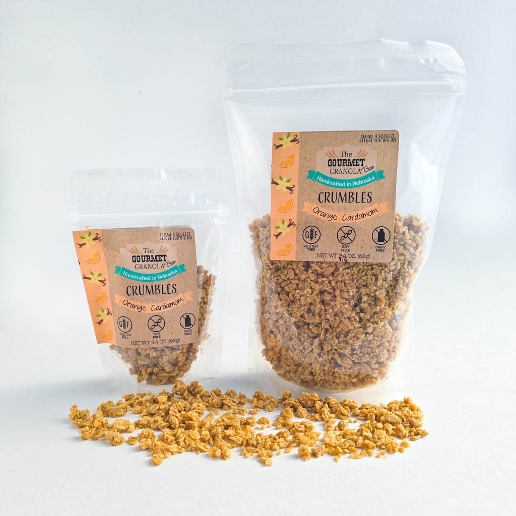 Orange Vanilla (Orange Cardamom) Crumbles