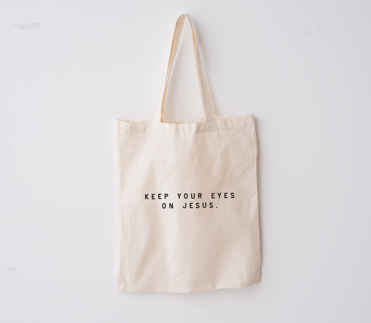 Keep Your Eyes On Jesus Market Tote