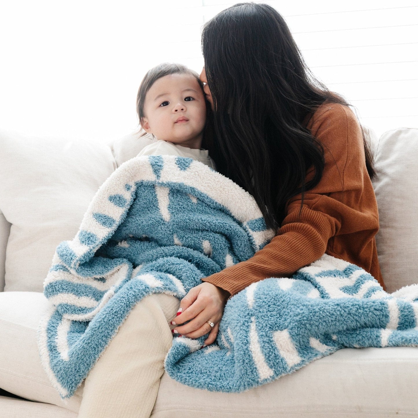 DOUBLE-LAYER BAMBONI® RECEIVING BLANKETS