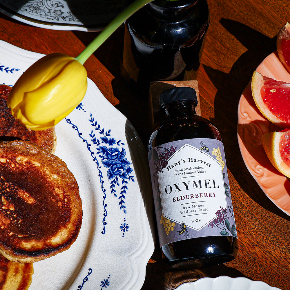 Elderberry Herbal Syrup (Oxymel)