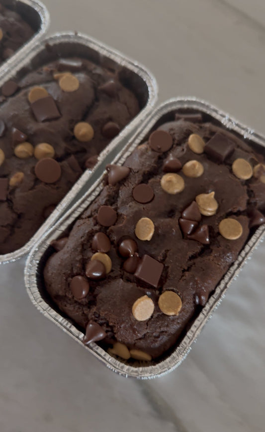Gluten Free Chocolate Peanut Butter Bread