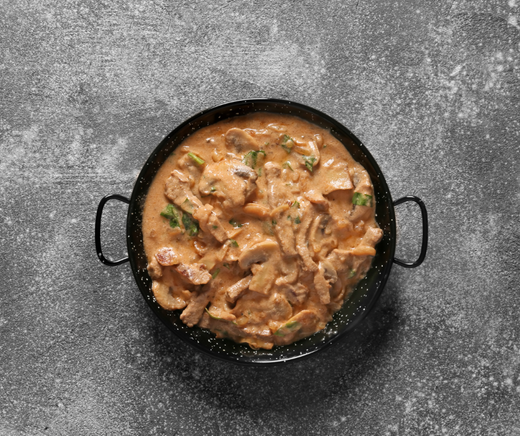 From Scratch Beef Stroganoff