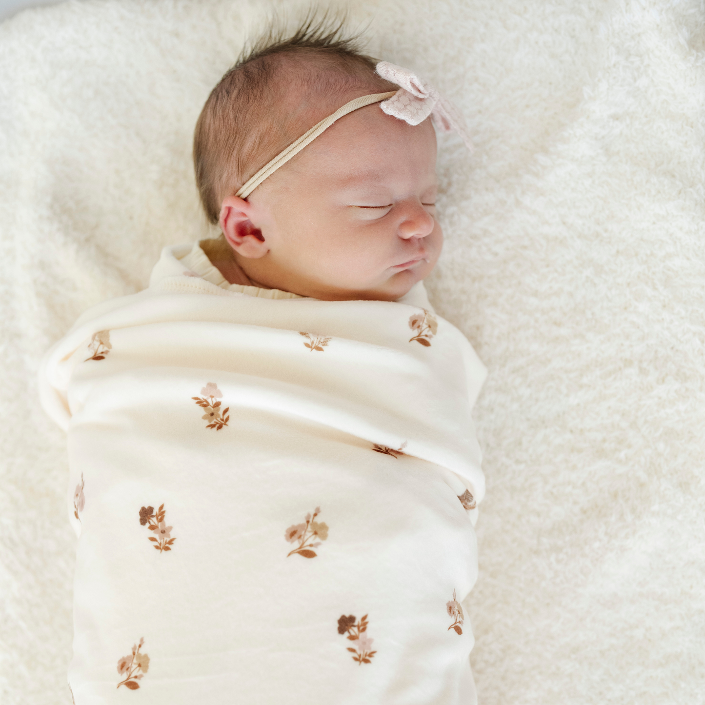 MINKY STRETCH LUXE SWADDLE/BLANKET