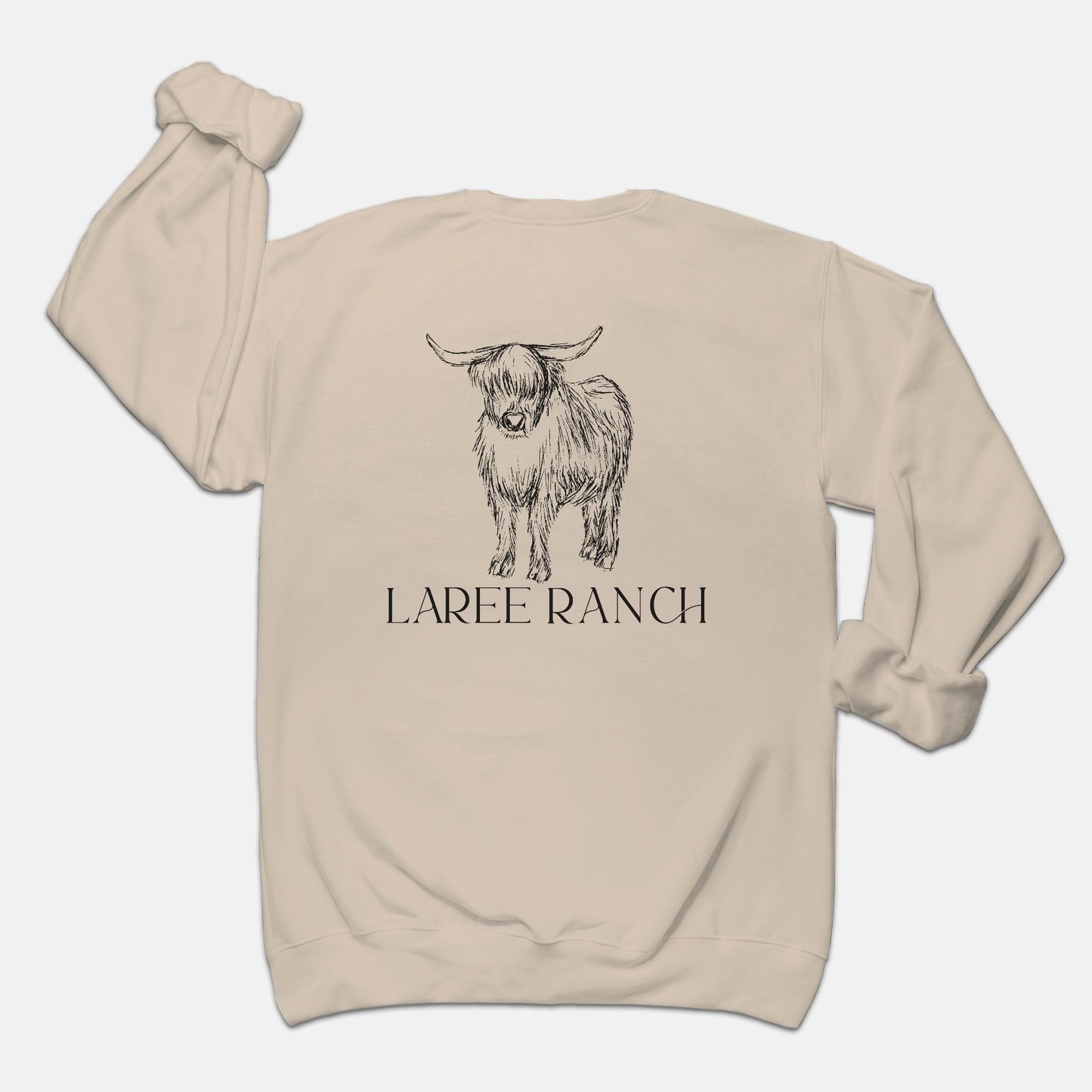 Highland Cow LR Sweatshirt