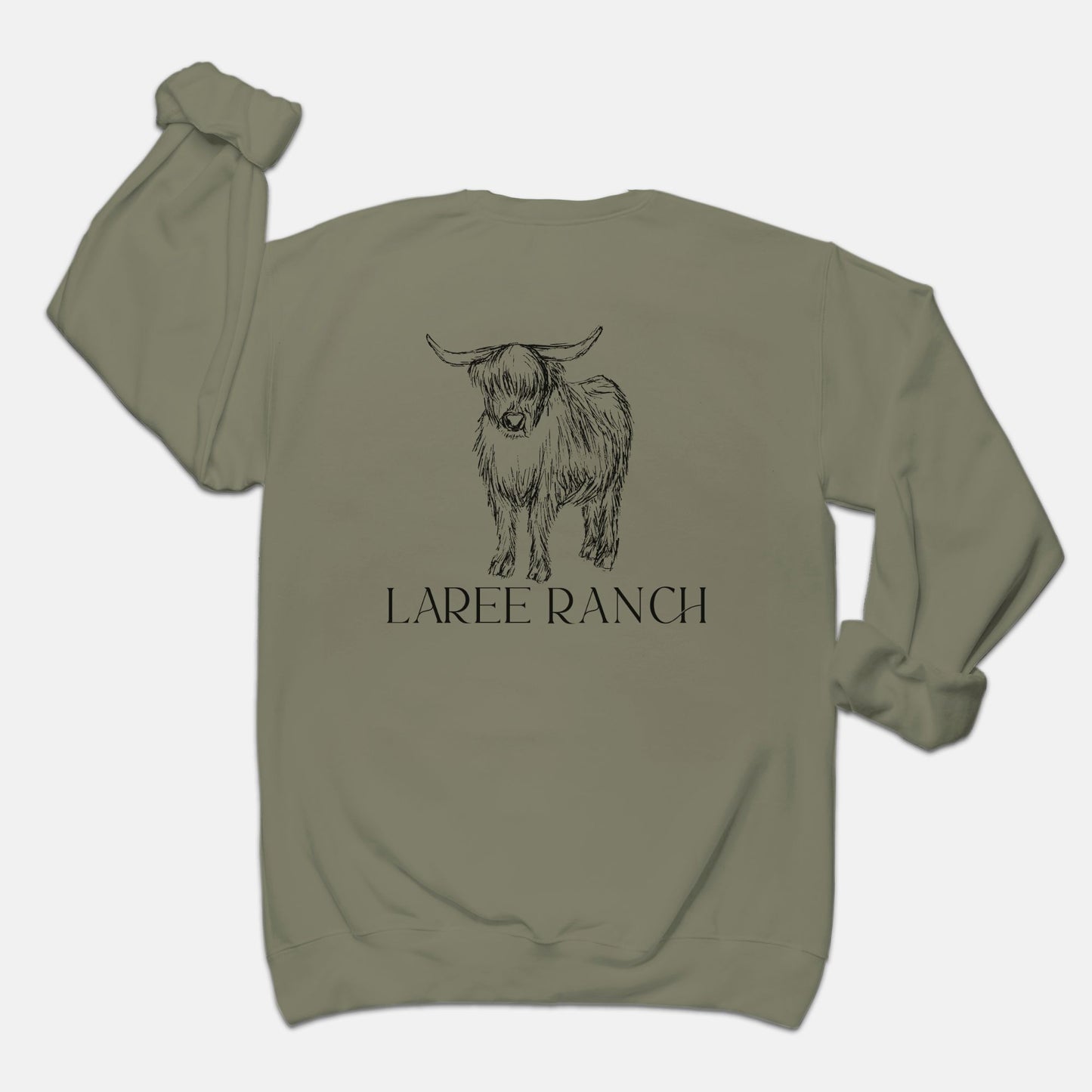 Highland Cow LR Sweatshirt