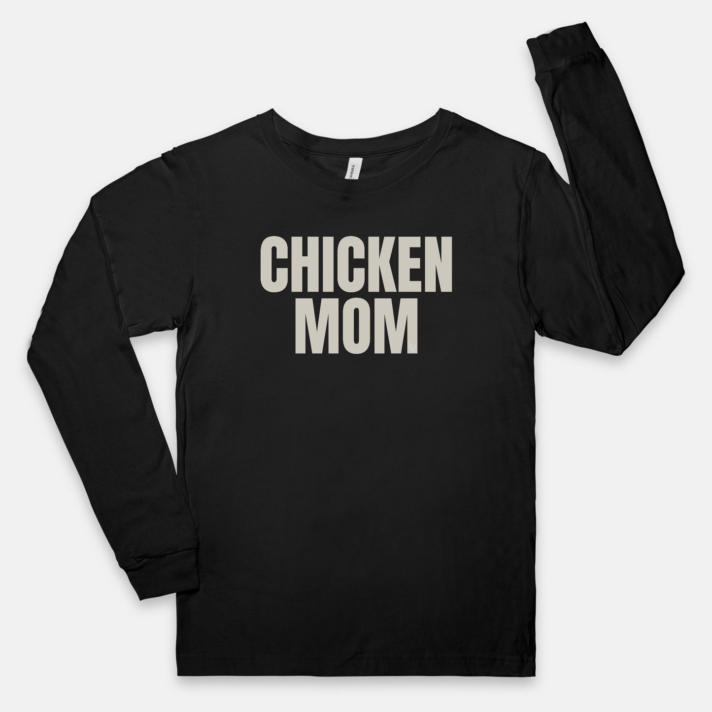 Chicken Mom Long Sleeve Tee