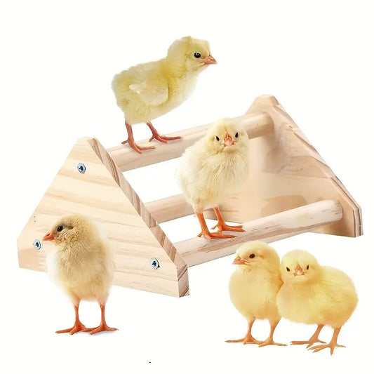 Pine Chicken Perch for Coop and Brooder - Perfect Roosting Bar for Chicks