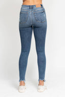 Shark Bite Hem Jeans