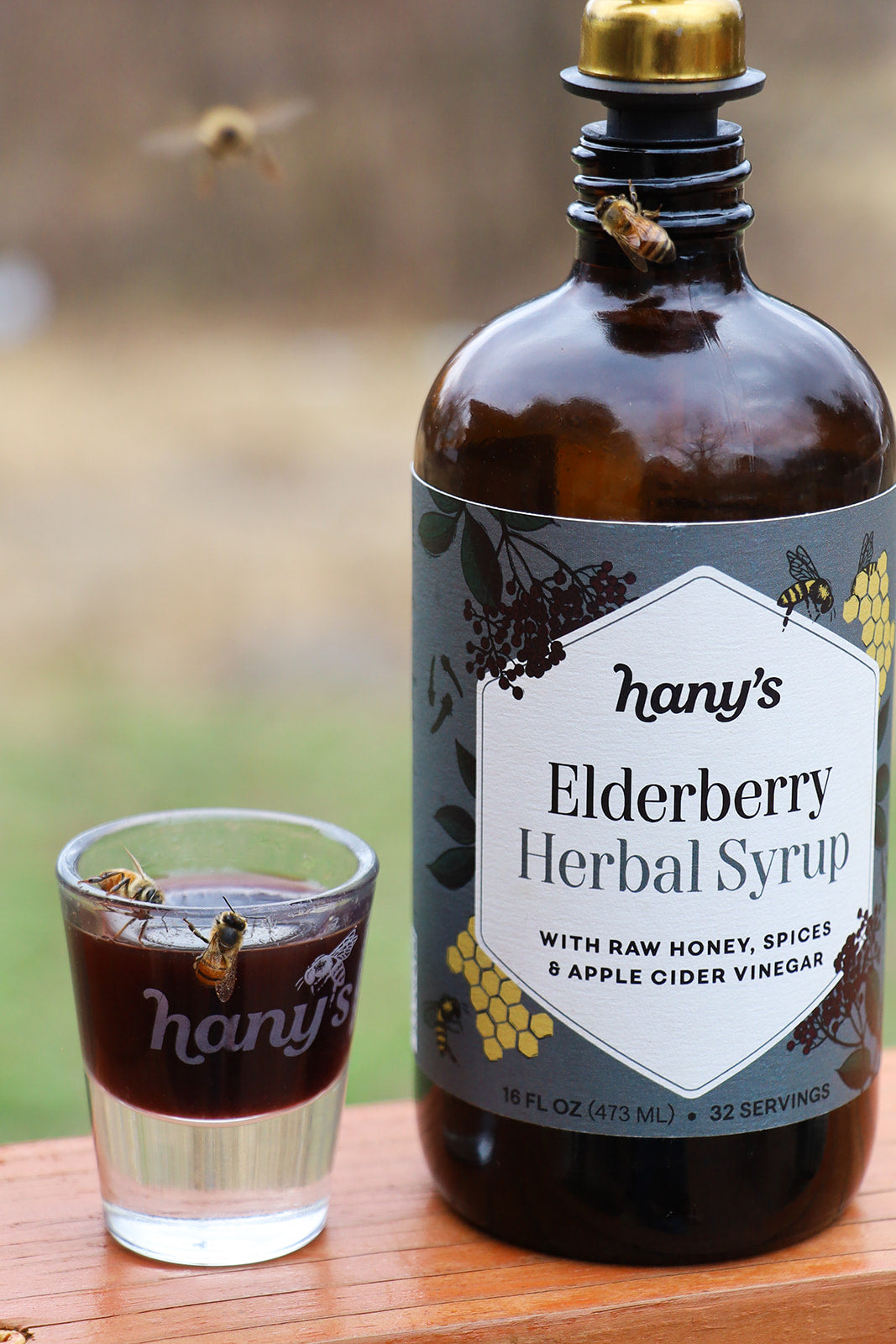 Elderberry Herbal Syrup (Oxymel)