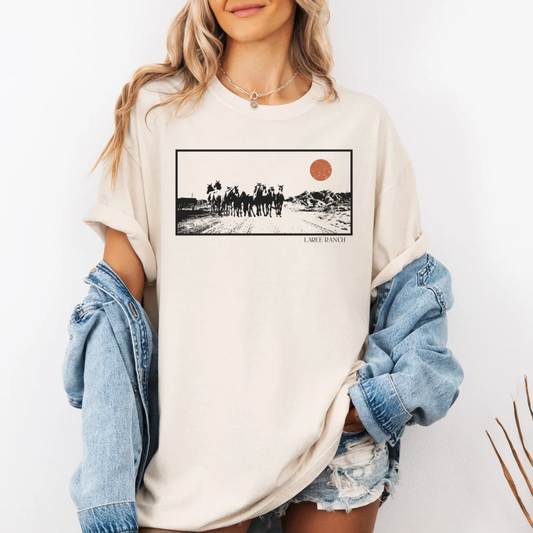 Into The West Adult Tee | Laree Ranch