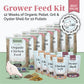 Grower Bundle | 12 Weeks of Organic Feed & Grit for 6 Pullets