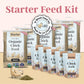 Starter Bundle | 8 Weeks of Organic Feed & Grit for 6 Chicks