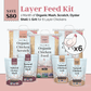 Layer Bundle | 1 Month of Organic Feed, Scratch, Grit & Oyster Shell for 6 Layers