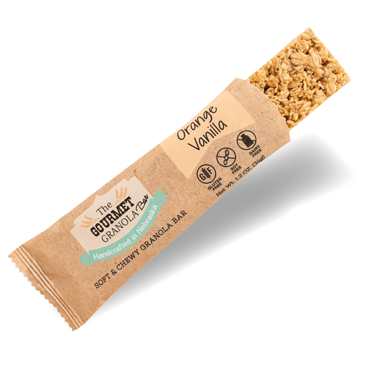 Orange Vanilla (Orange Cardamom) Granola Bars