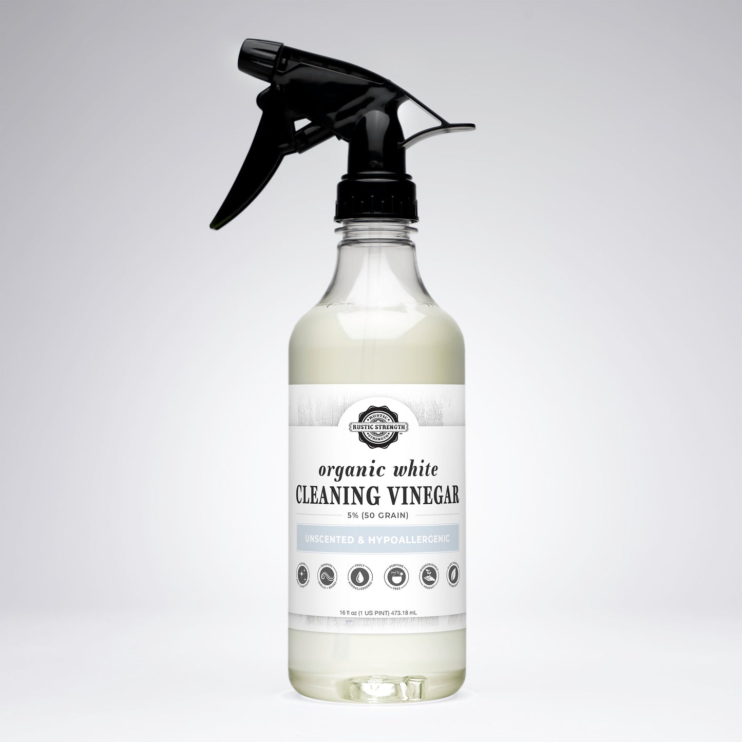 Organic White Cleaning Vinegar | 5% (50 grain)