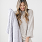 PATTERNED FAUX FUR THROW BLANKETS