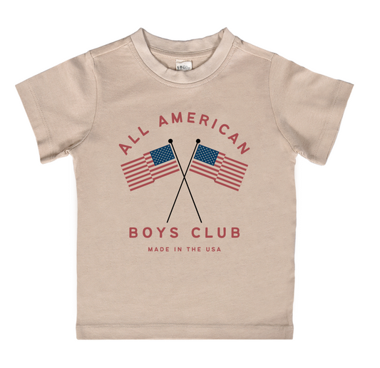 All American Boys Club Kids Tee