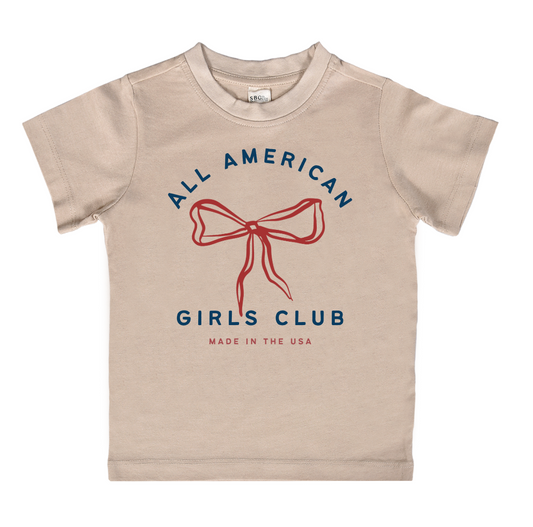 All American Girls Club Kids Tee