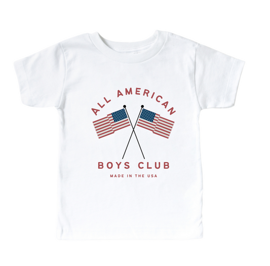 All American Boys Club Kids Tee