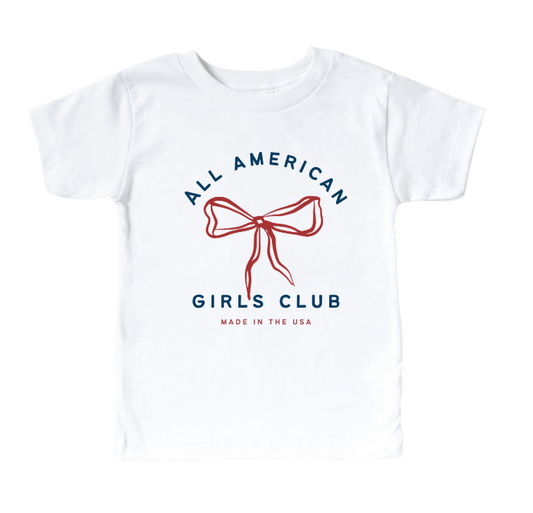 All American Girls Club Kids Tee