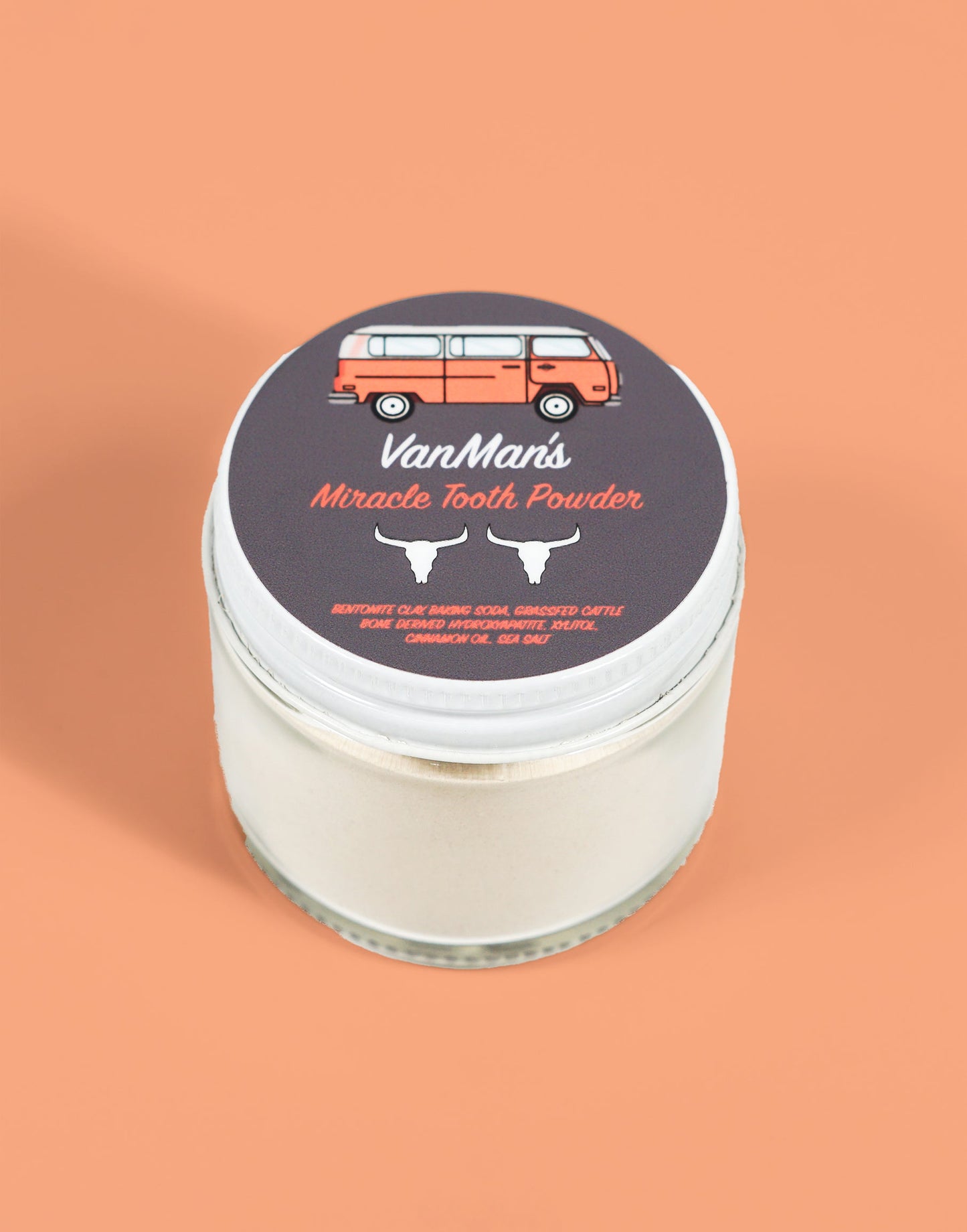 *New* VanMan's Miracle Tooth Powder - Cinna-Bone 2 oz