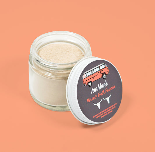 *New* VanMan's Miracle Tooth Powder - Cinna-Bone 2 oz