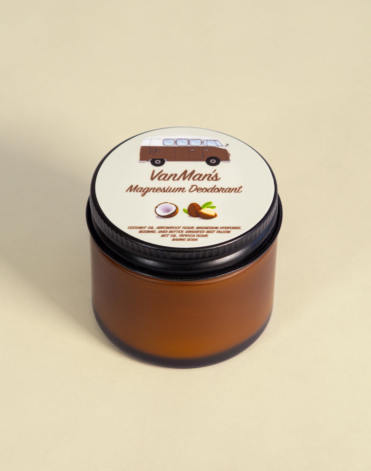 VanMan's Coconut Magnesium Deodorant - 2 oz