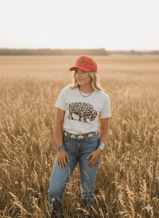 Leopard Buffalo Graphic Tee