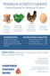 Non-GMO Premium Chicken Scratch With Herbs To Encourage Positive Behaviors