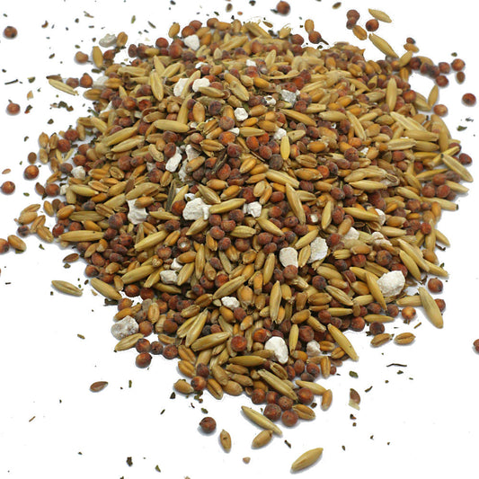 Non-GMO Premium Chicken Scratch With Herbs To Encourage Positive Behaviors