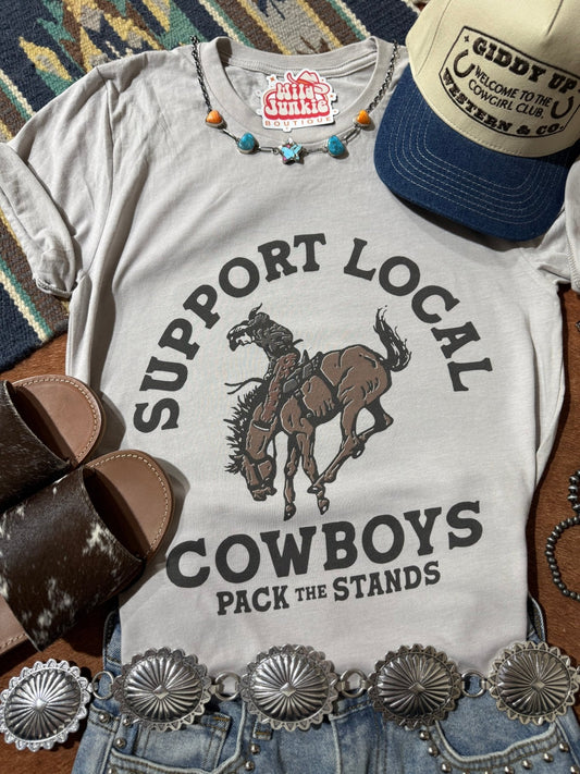 Support Local Cowboys Graphic Tee