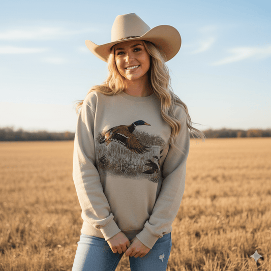 Vintage Duck Graphic Sweatshirt