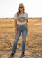 Western Hunt Dog Graphic Tee